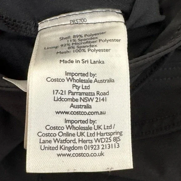 Eddie Bauer Black Skort Women's 16 Golf Athletic Outdoor Activewear Skirt - Picture 3 of 11